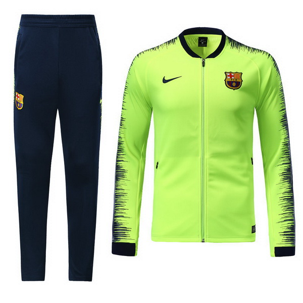 Survetement Football Barcelone 2018-19 Vert